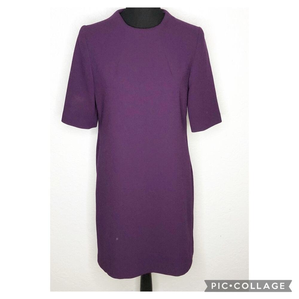 Eliza J purple shift dress size 6